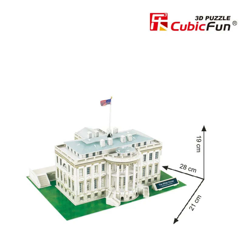 CUBICFUN 3D пазл Белый дом, США