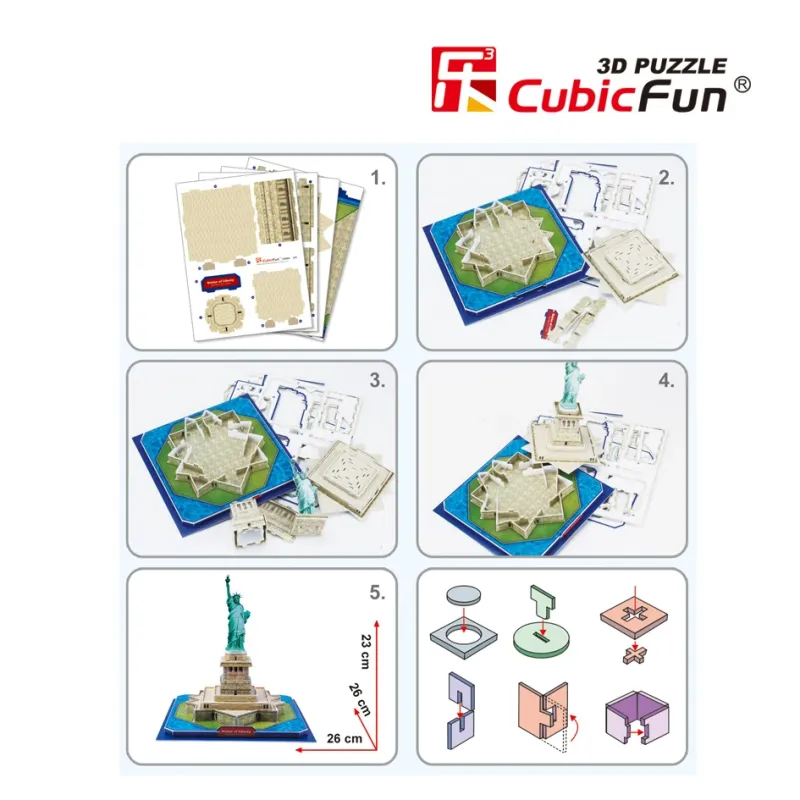 CUBICFUN Statue Of Liberty