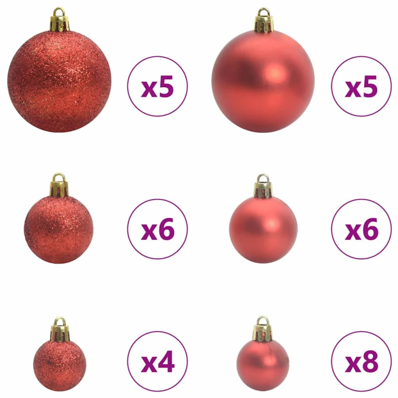 vidaXL Mākslīgā Saliekamā Ziemassvētku Egle Zaļš un balts 120 cm