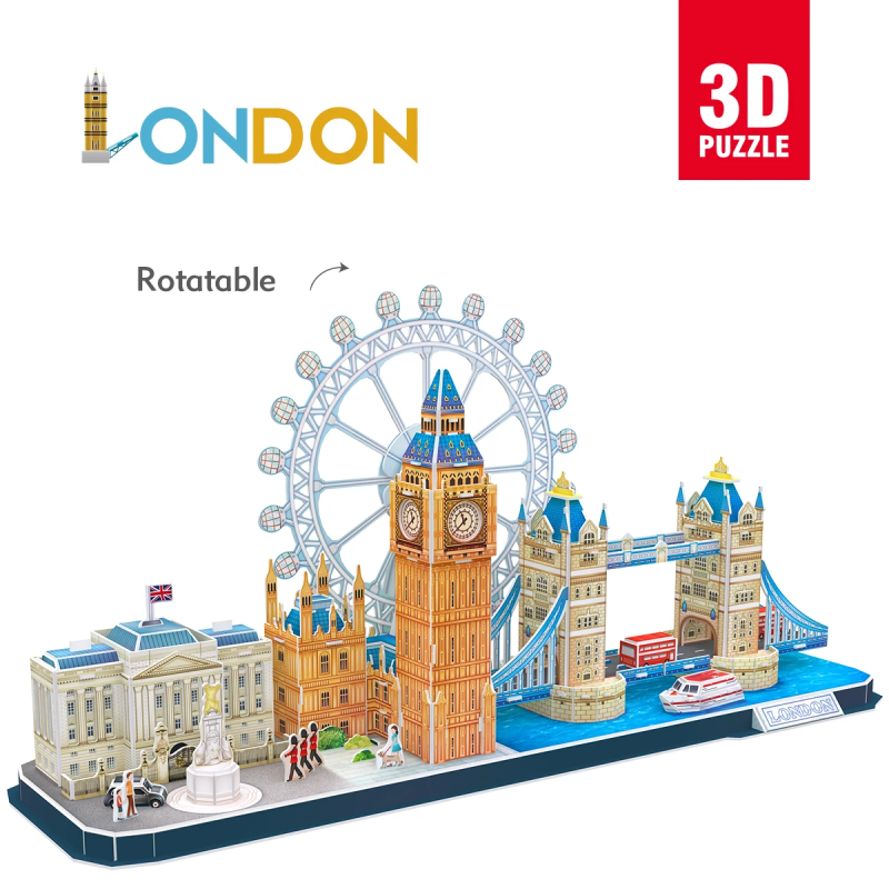 CUBICFUN 3D puzle „Londona“