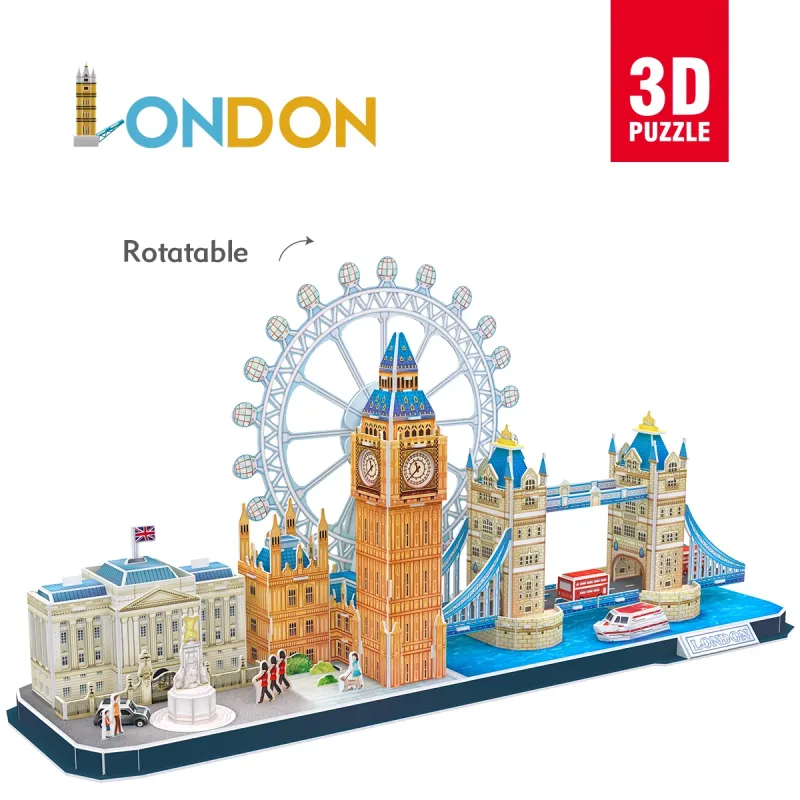 CUBICFUN 3D puzle „Londona“