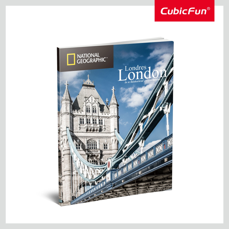 CUBICFUN 3D Puzle National Geographic - Tower Bridge