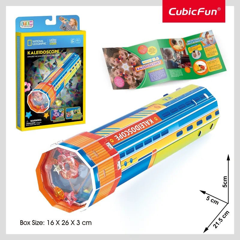 CUBIC FUN National Geographic 3D pusle Kaleidoskoop