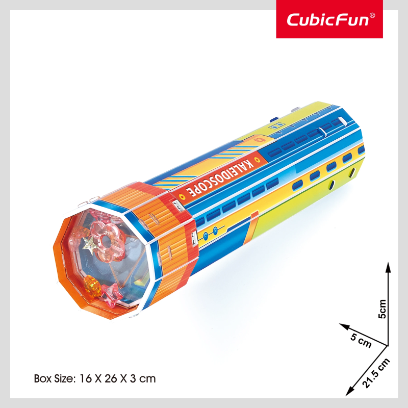 CUBIC FUN National Geographic 3D puzle Kaleidoskops