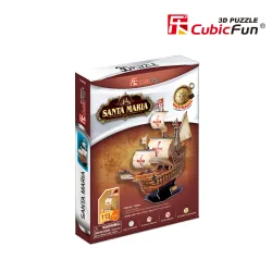CUBICFUN 3D пазл флагманский корабль Санта-Мария