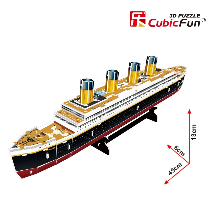 CUBICFUN 3D dėlionė „Titanikas