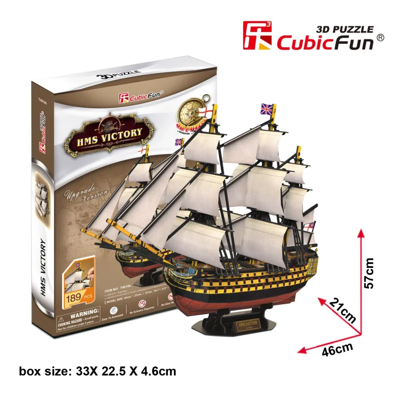 CUBICFUN 3D pusle Purjekas