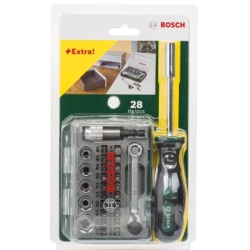 Bosch skrūvgriezis un uzgaļu komplekts, 27 gab.