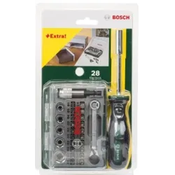 Bosch Screwdriver and Bit Set, 27 pcs