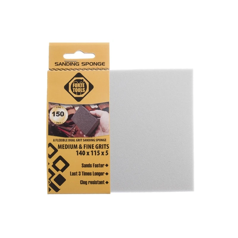 Švamme slīpēšanas 140x115x5 nr150 1-pus.