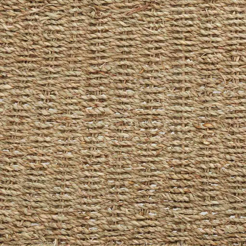 vidaXL Ziemassvētku koka apmale Brūna 70 x 70 x 28 cm Jūras zāle