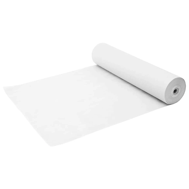 vidaXL Sals aizsardzības augu flīss Balts 50 x 1,6 m Nesintētā auduma