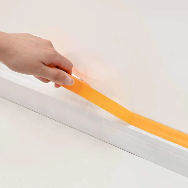 vidaXL Gleznotāja maskēšanas lentes 6 pcs Dzeltena 30mm x 50m Papīrs