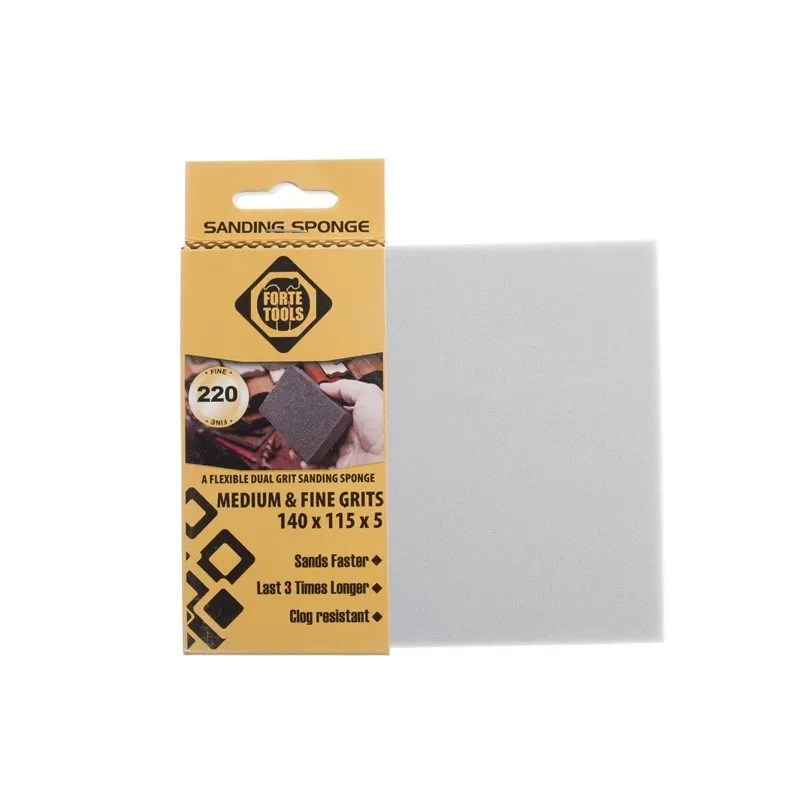 Slīpēšanas klucīs Forte Tools, 220, 14 cm x 11.5 cm