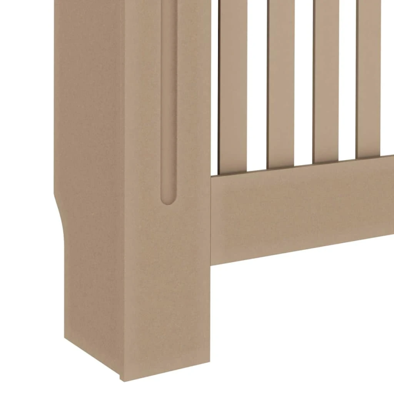 vidaXL Radiatora Vāks 2 pcs Brūna 172 x 19 x 81,5cm Inženierijas koks