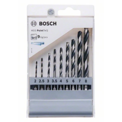 9 PointTeQ HEX urbju komplekts metālam