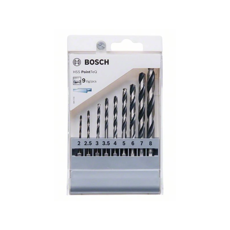 9 PointTeQ HEX urbju komplekts metālam