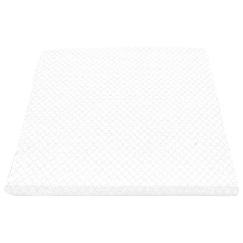 vidaXL Kājas spilvens Vienkrāsains Balts