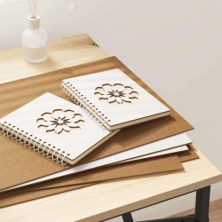 vidaXL Dekora Paneli 50 pcs Balts 30 x 42 x 0.27 cm Inženierijas koks