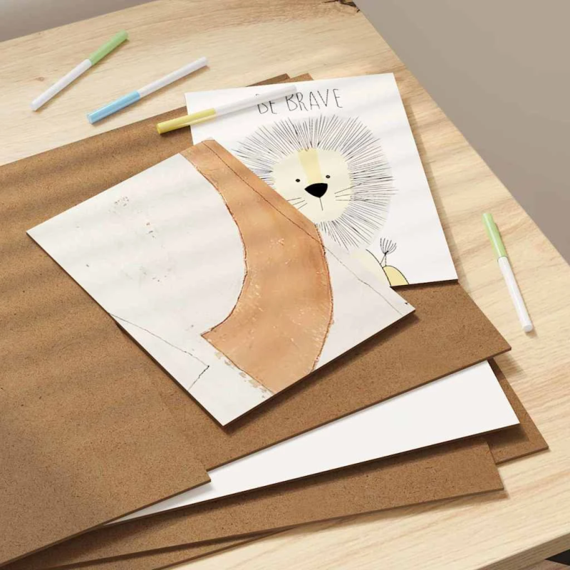 vidaXL Dekora Paneli 50 pcs Balts 30 x 42 x 0.27 cm Inženierijas koks