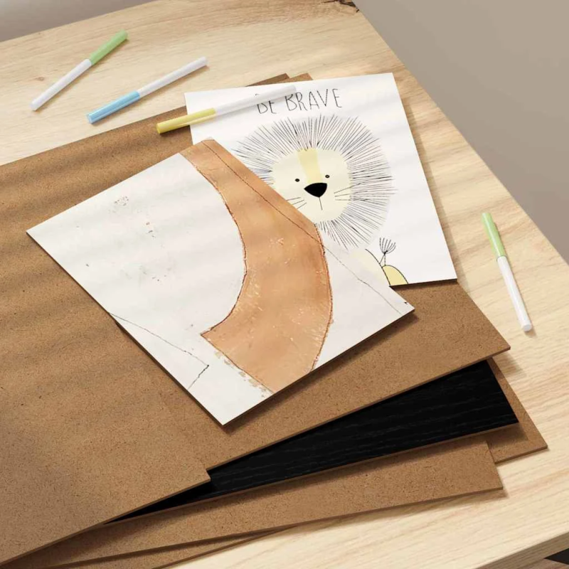 vidaXL Dekora Paneli 12 pcs Melns ozolkoks 30 x 42 x 0.27 cm