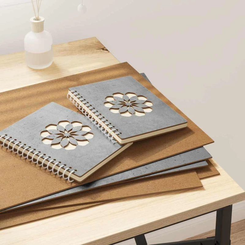 vidaXL Dekora Paneli 50 pcs Betona pelēks 30 x 42 x 0.27 cm