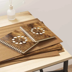 vidaXL Dekora Paneli 12 pcs Dūmaka ozols 30 x 42 x 0.27 cm