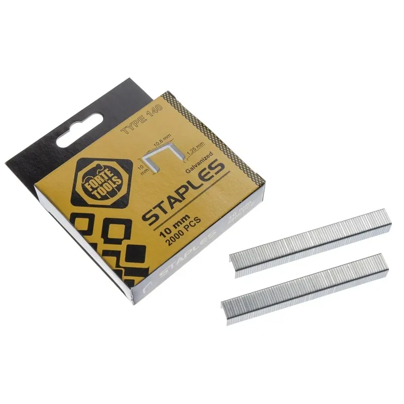 Kabės Forte Tools. 140. 10 mm. 2000 vnt