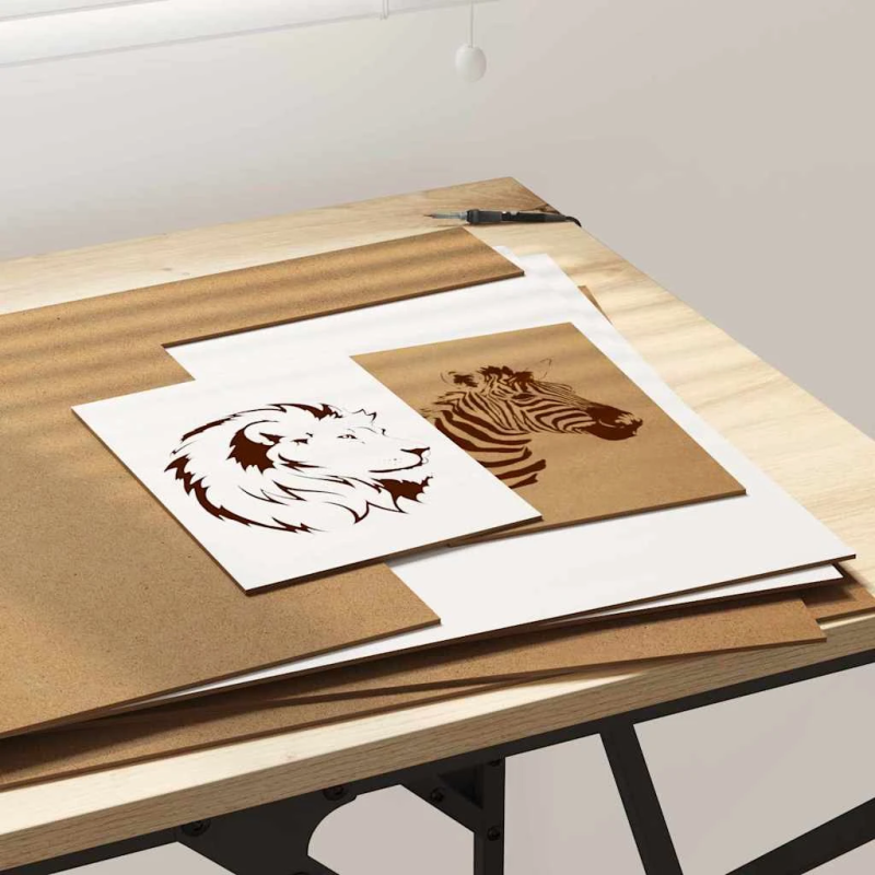 vidaXL Dekora Paneli 12 pcs Balts 40 x 60 x 0.27 cm Inženierijas koks