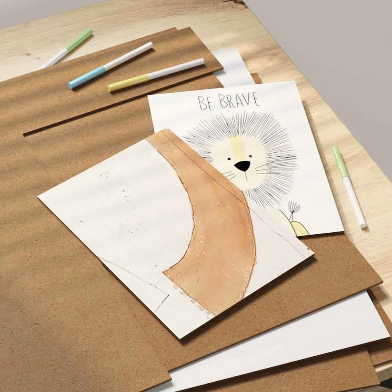 vidaXL Dekora Paneli 50 pcs Balts 40 x 60 x 0.27 cm Inženierijas koks