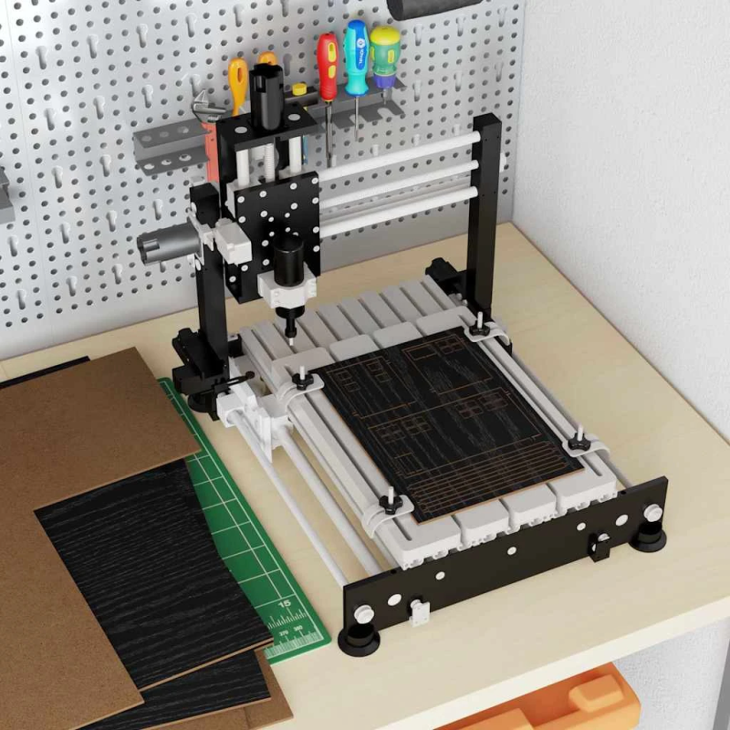 vidaXL Dekora Paneli 50 pcs Melns ozolkoks 40 x 60 x 0.27 cm