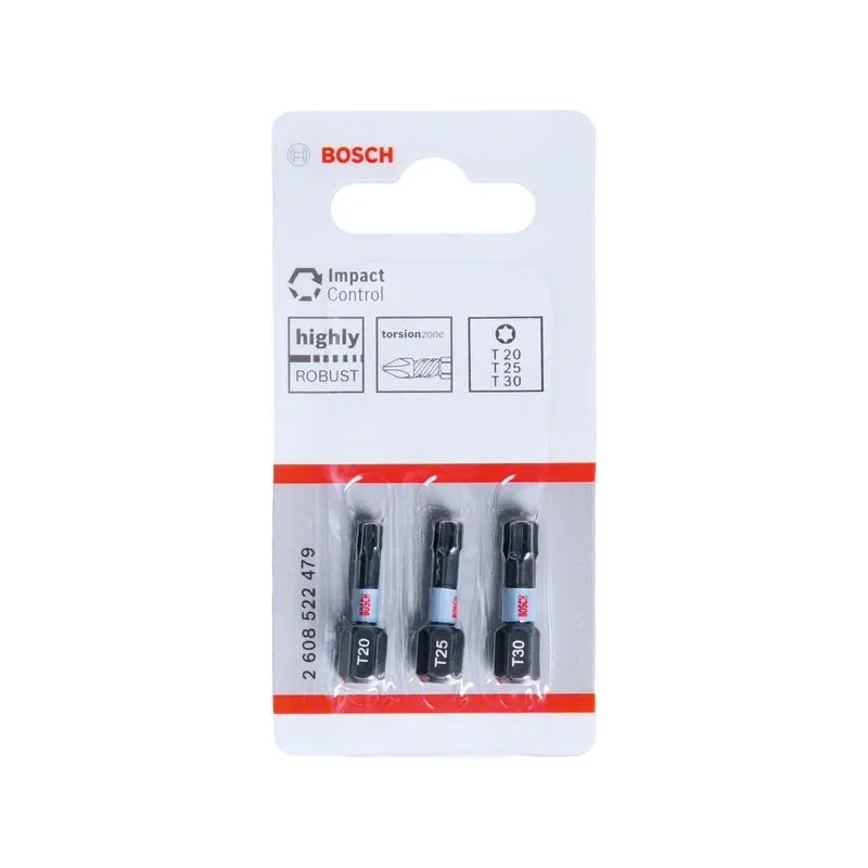 Twist uzgalis Bosch 2608522479, T25, 25 mm