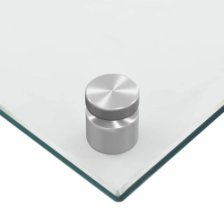 vidaXL Virtuves aizsargpanelis 2 pcs Caurspīdīgs 100 x 40 cm