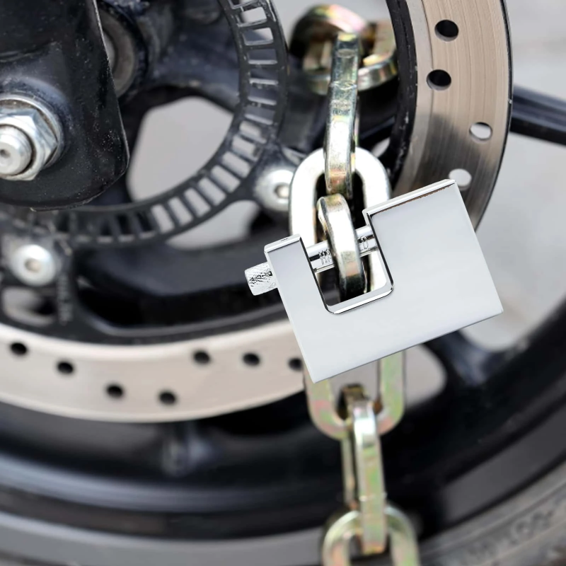 vidaXL Piekarāmā slēdzene 6 pcs Sudraba 6 x 2 x 4,5 cm Dzelzs