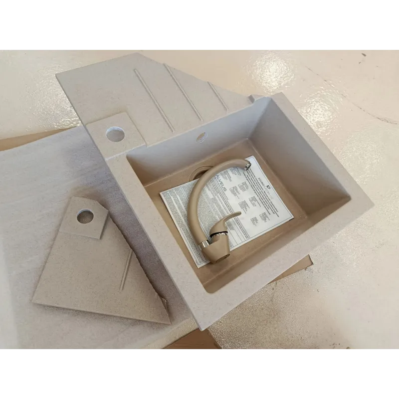 Nocenota prece - Izlietne Alveus Rock 30 S, granīts, 595x475x200 mm