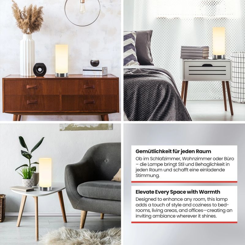 Nocenota prece - Galda lampa - E14 / LED - naktslampa - viesistabai, guļamistabai (1gb)