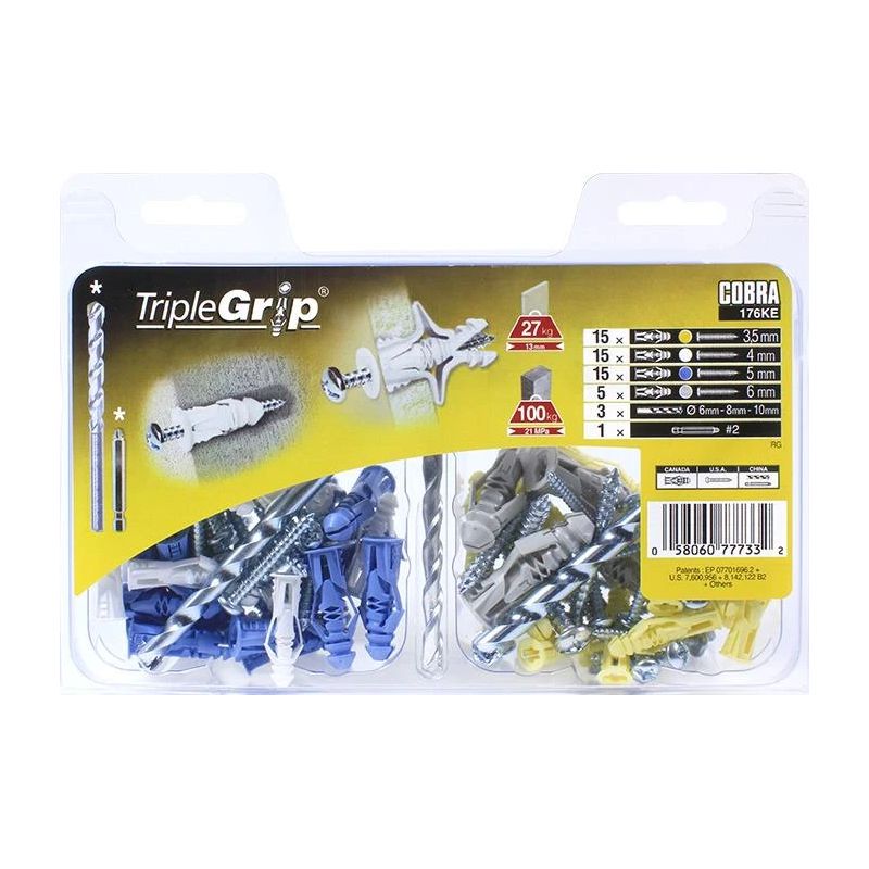 GKP ķīļu komplekts, 50 gab.