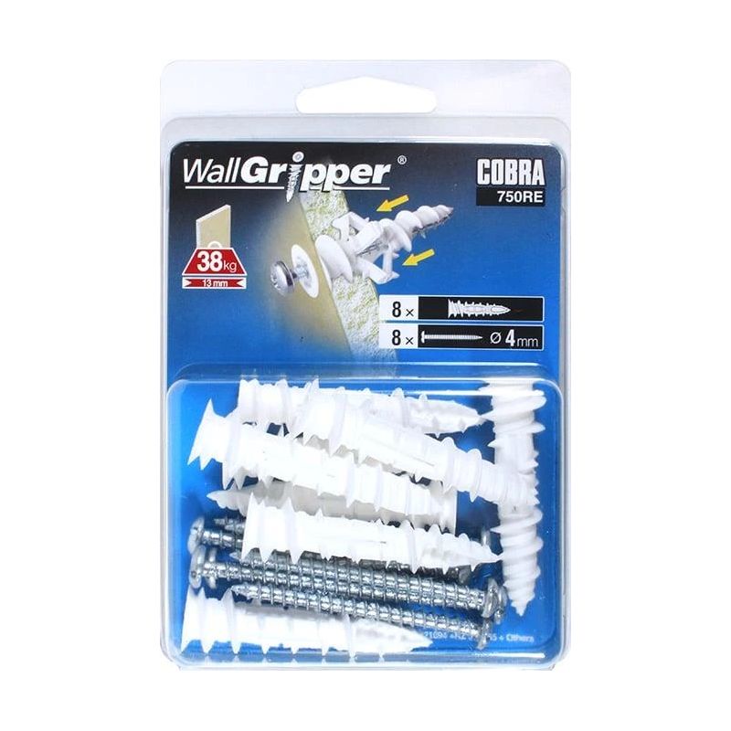 Dībelis ģipškartonam 4x54 mm 8 gab.