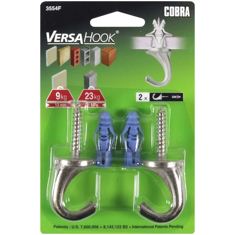 Āķis ģipškartonam 6x66 mm 2 gab.