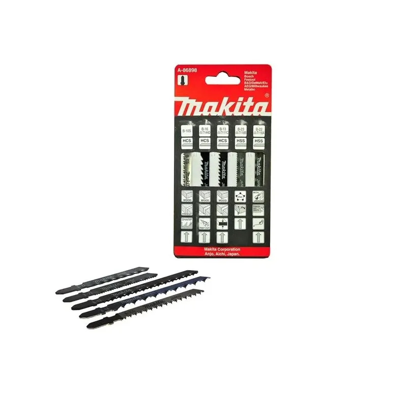 Zāģīšu komplekts Makita A-86898, 10 cm, 5 gab.