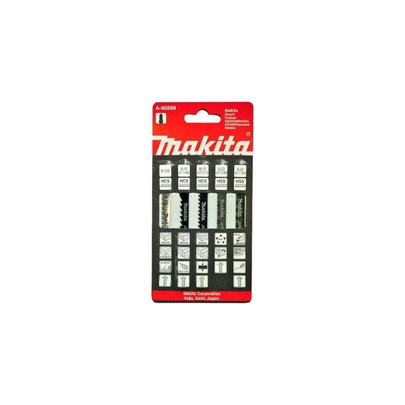 Zāģīšu komplekts Makita A-86898, 10 cm, 5 gab.