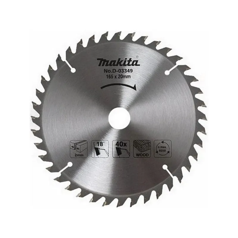 Pjovimo diskas Makita D-03349, 165 mm x 20 mm
