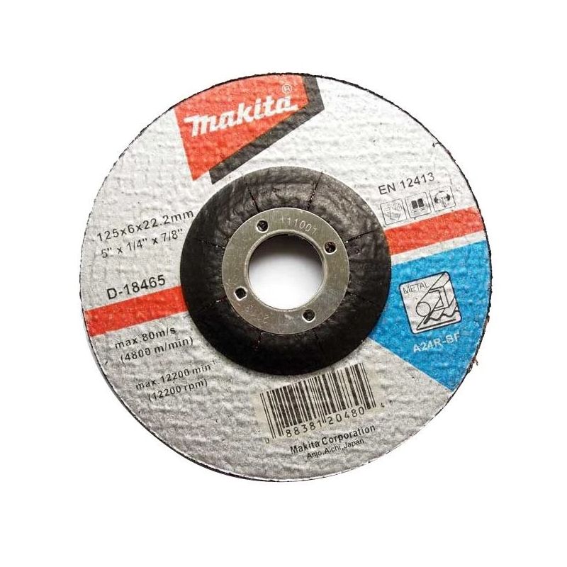 Slīpripa 125x6 a24r metālam