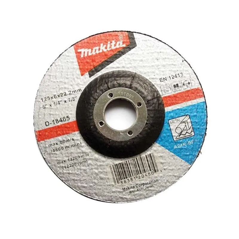 Šlifavimo diskas Makita D-18465, 125 mm x 22.2 mm