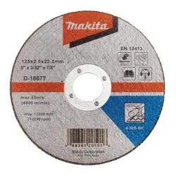 Пильный диск Makita D-18677, 125 мм x 2.5 мм x 22.23 мм