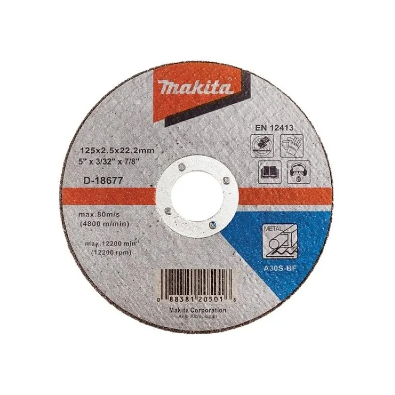 Пильный диск Makita D-18677, 125 мм x 2.5 мм x 22.23 мм