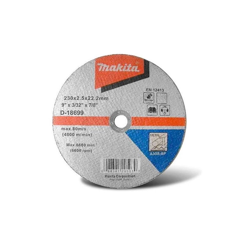 Griezripa 230 x 2.5 a30s tērauds