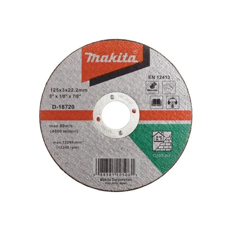 Griešanas disks Makita C30S, 125 mm x 3 mm x 22.2 mm