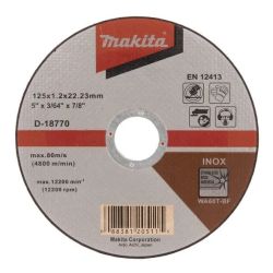 Griezripa 125x1.2 wa60t inox-tērauds