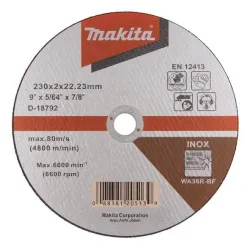 Cutting Disc Makita D-18792, 230 x 2 x 22.23 mm